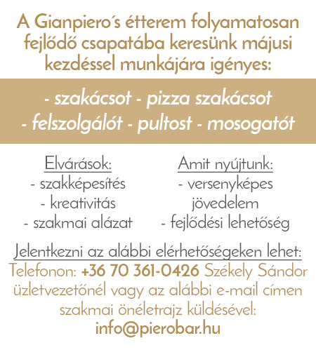 GianPiero's - Aktuális